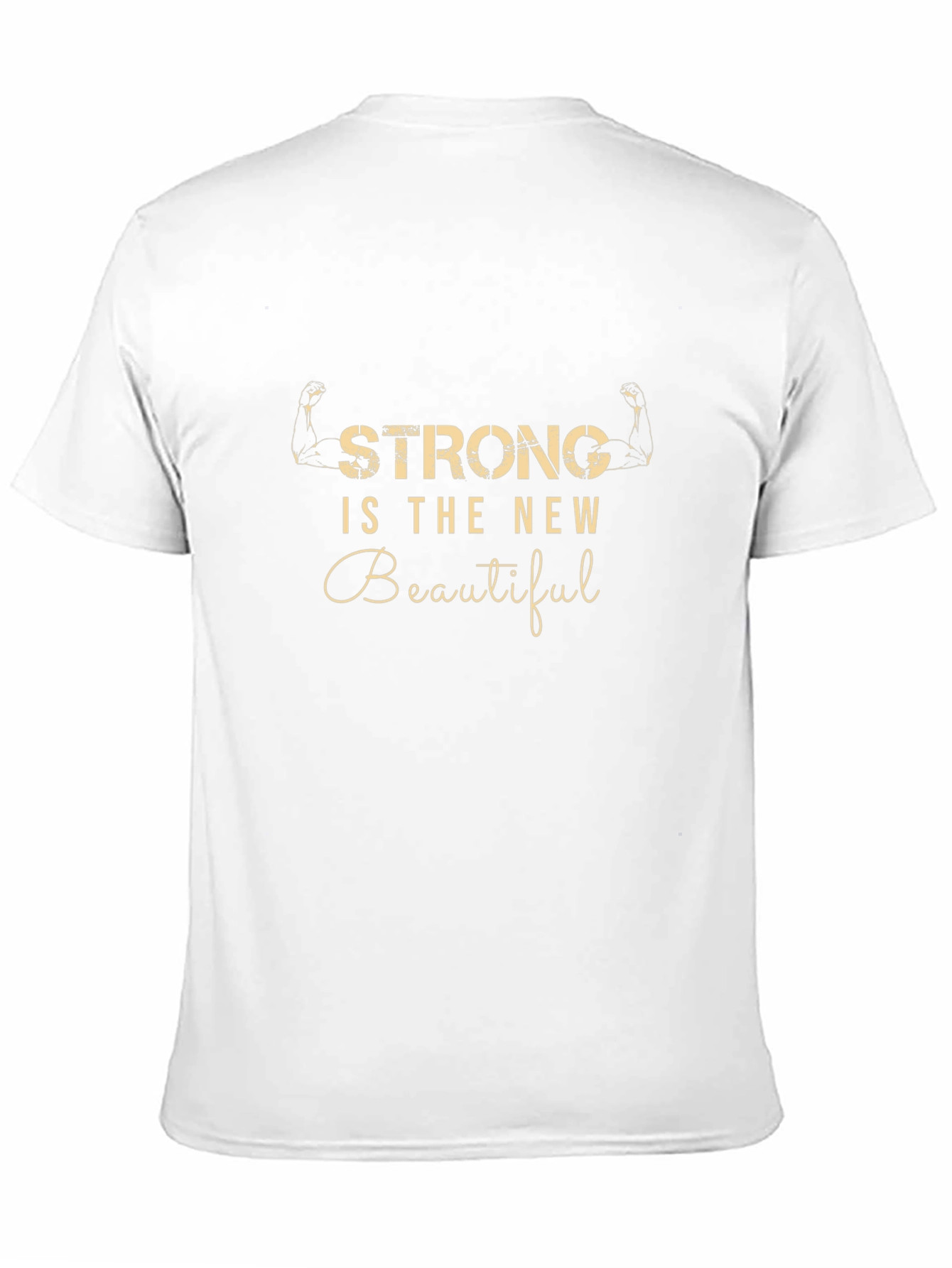 Strong is the New Beautiful Graphic Tee - Black