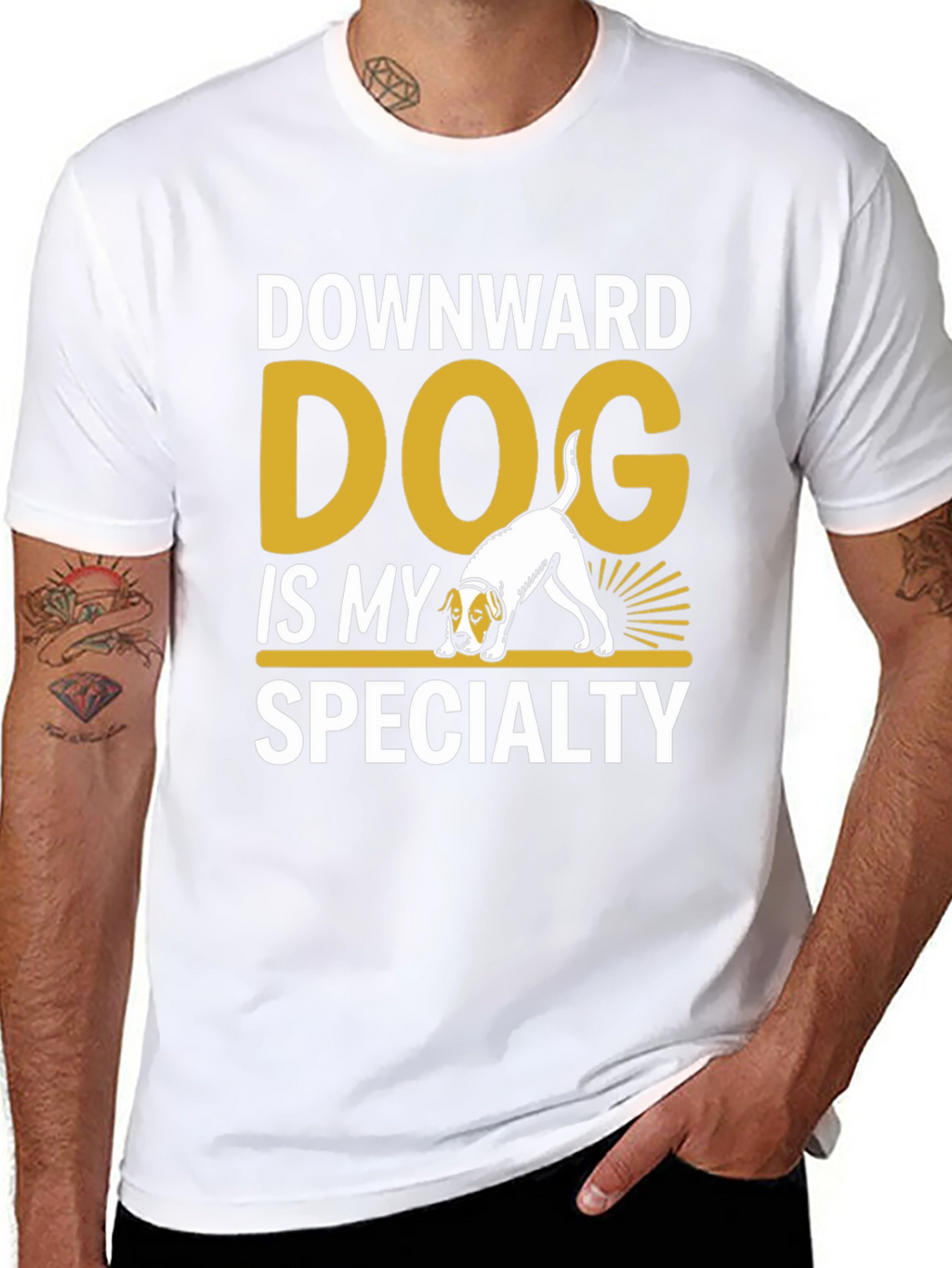 Downward Dog Specialty Tee
