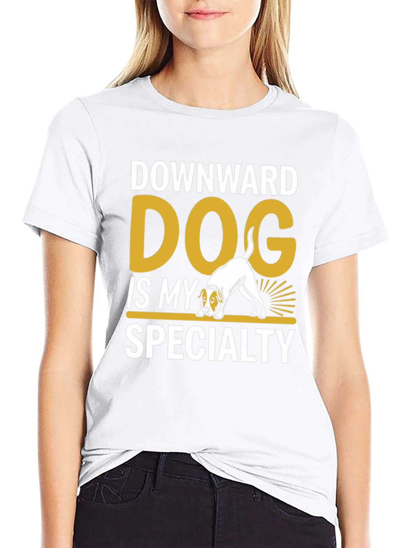 Downward Dog Specialty Tee