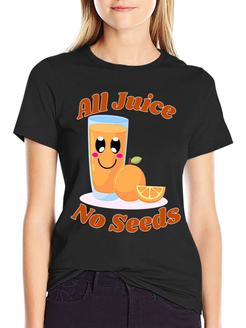 All Juice No Seeds Graphic T-Shirt