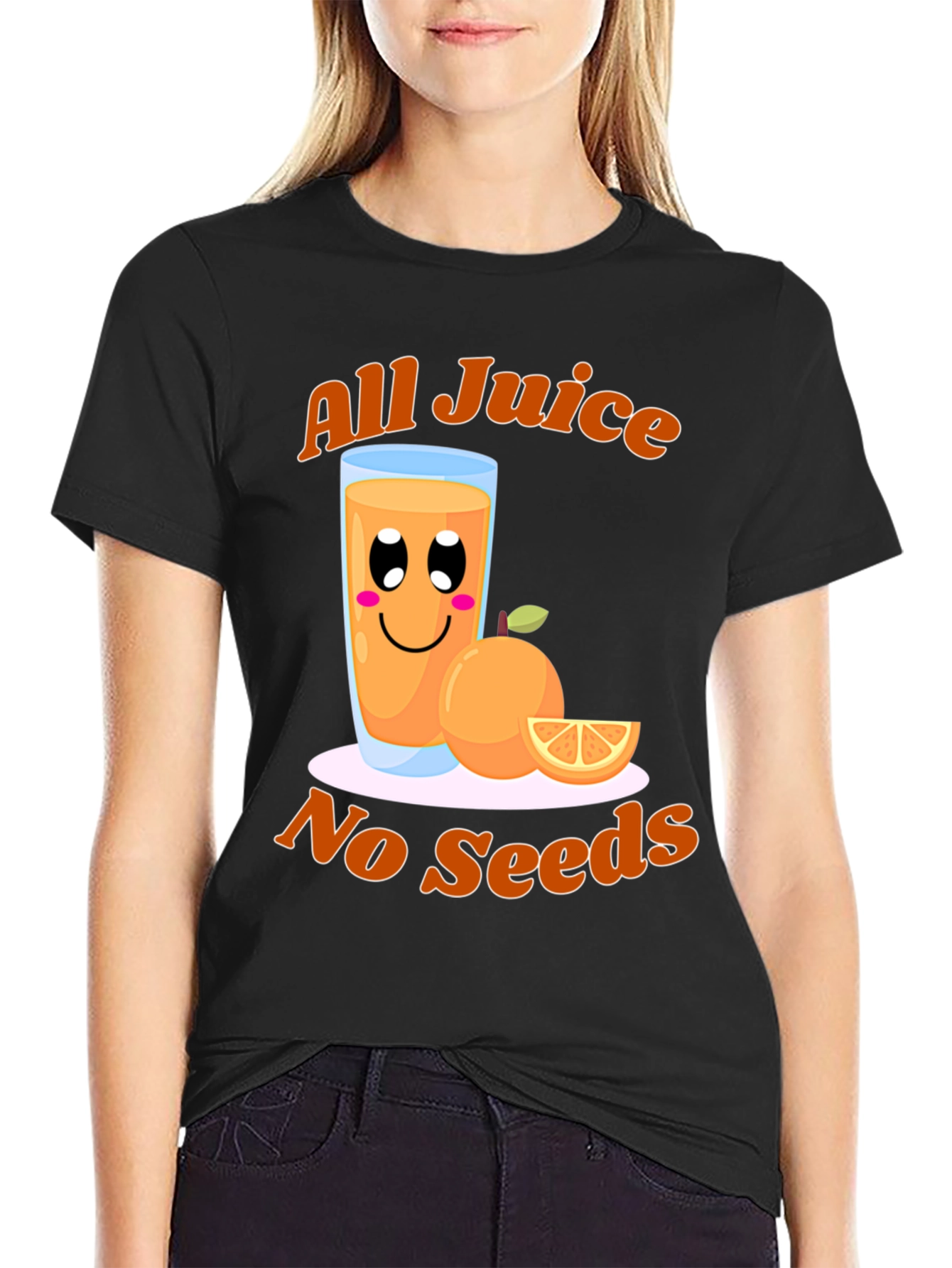 All Juice No Seeds Graphic T-Shirt