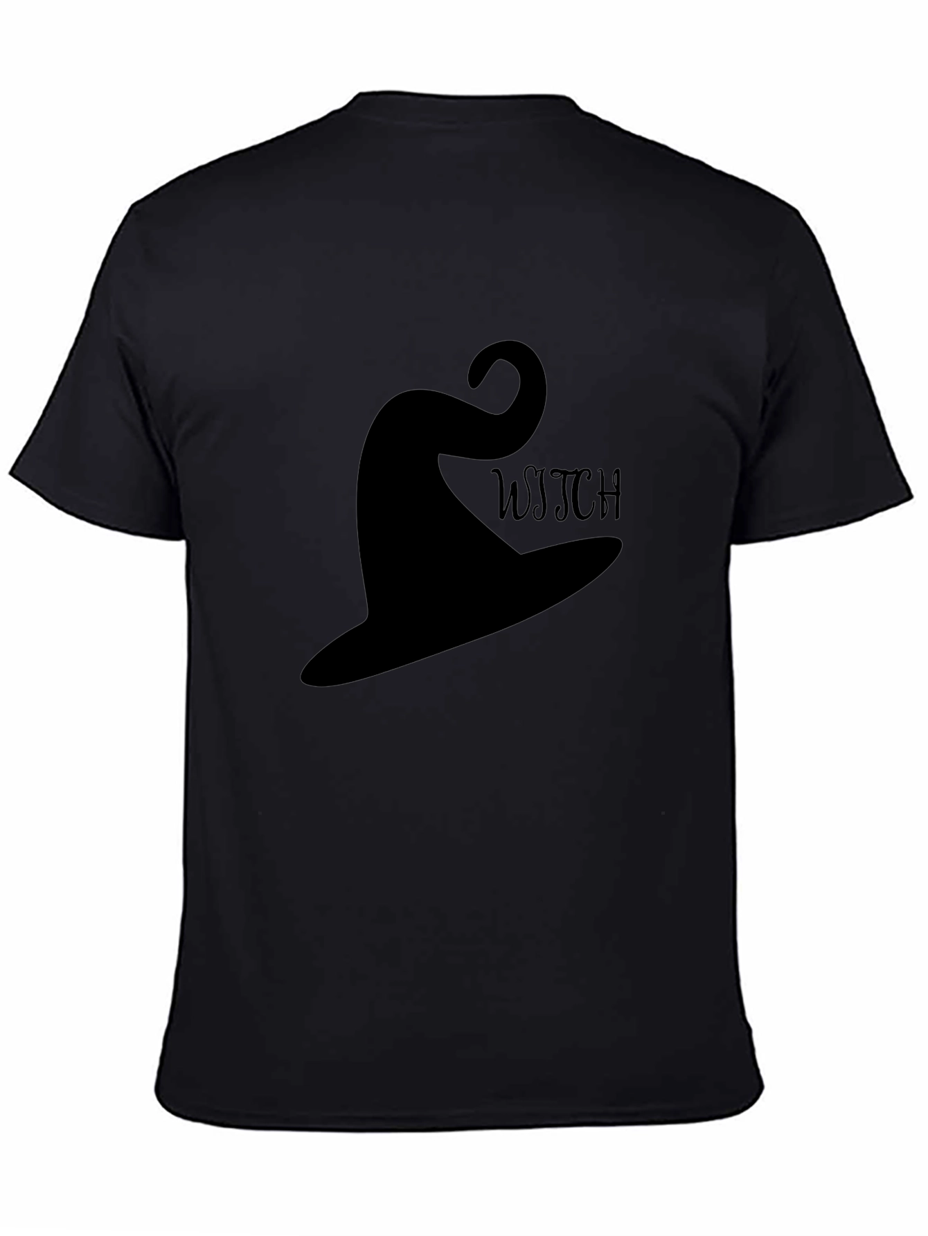 Witch Hat Graphic Tee - Halloween Apparel