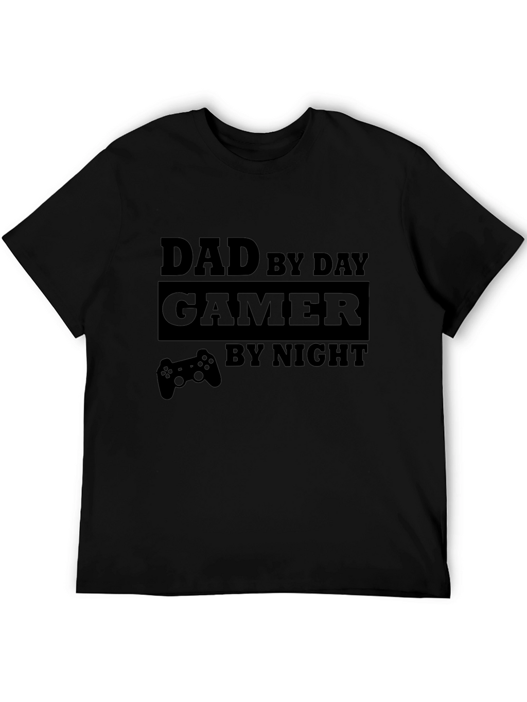 Dad by Day Gamer by Night Graphic T-Shirt