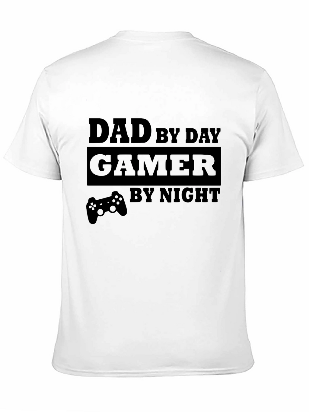 Dad by Day Gamer by Night Graphic T-Shirt