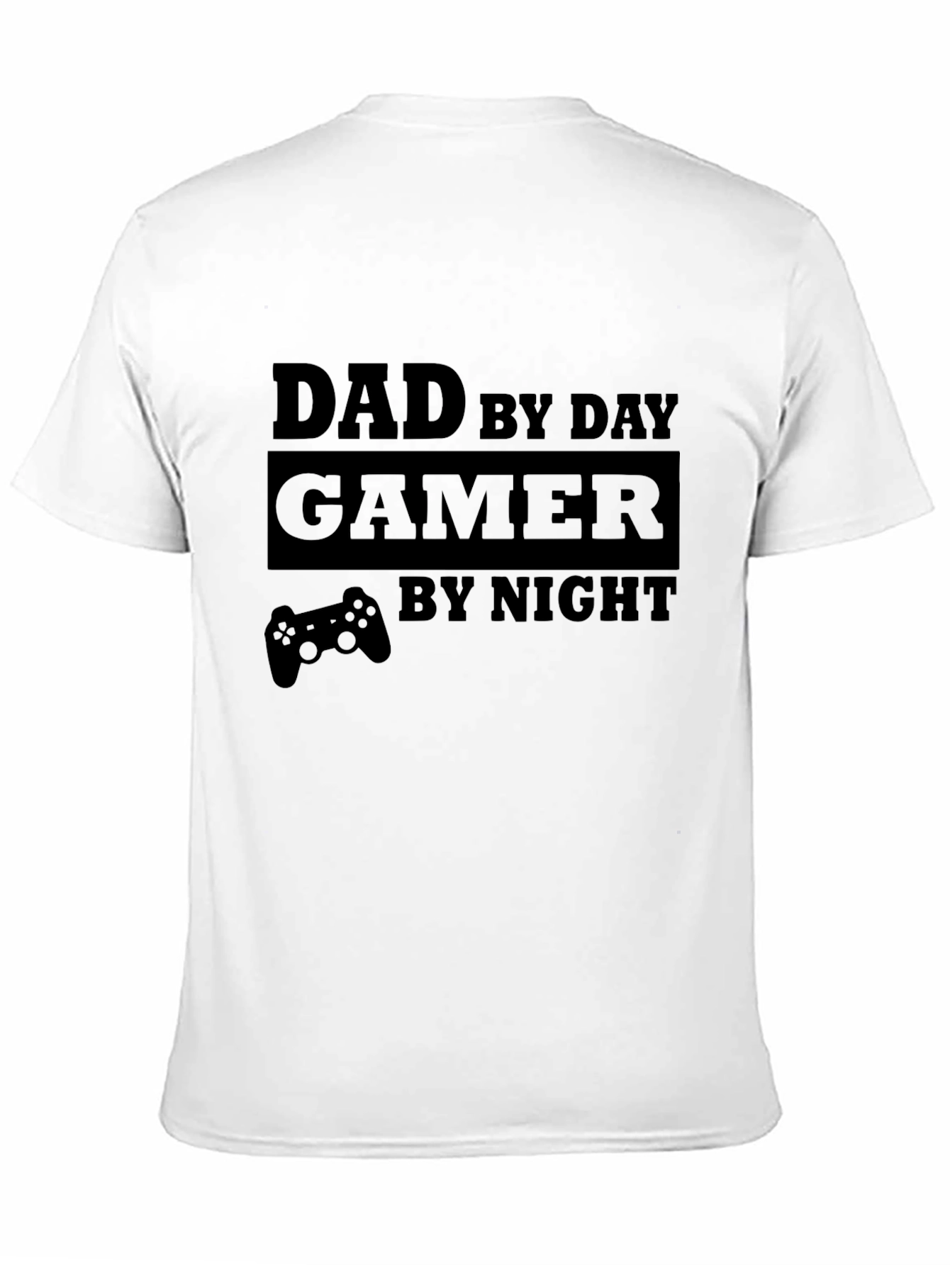 Dad by Day Gamer by Night Graphic T-Shirt