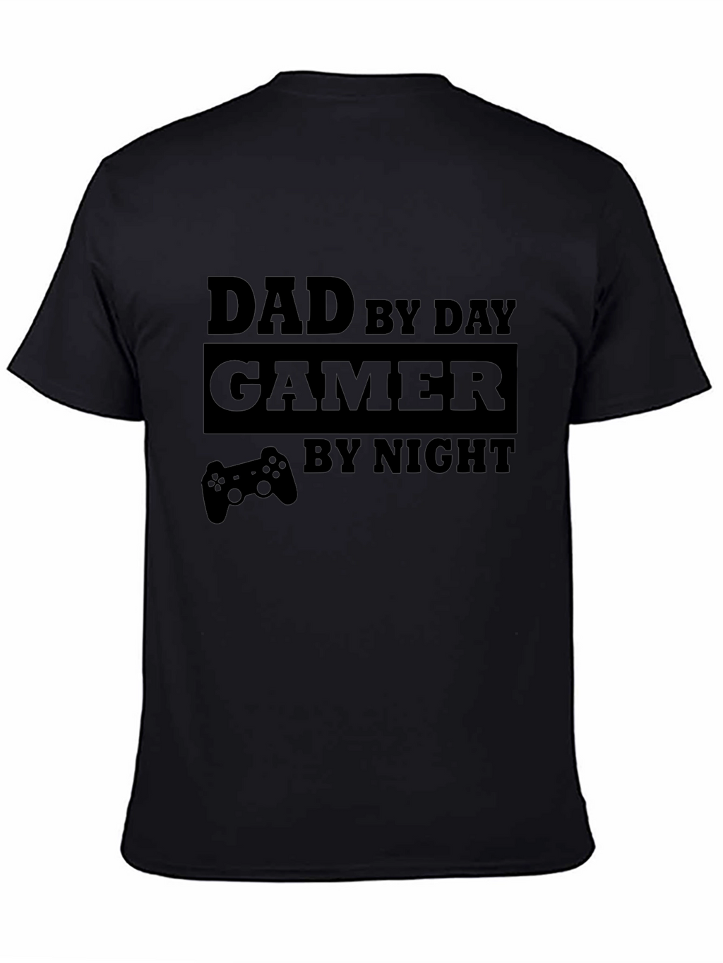 Dad by Day Gamer by Night Graphic T-Shirt