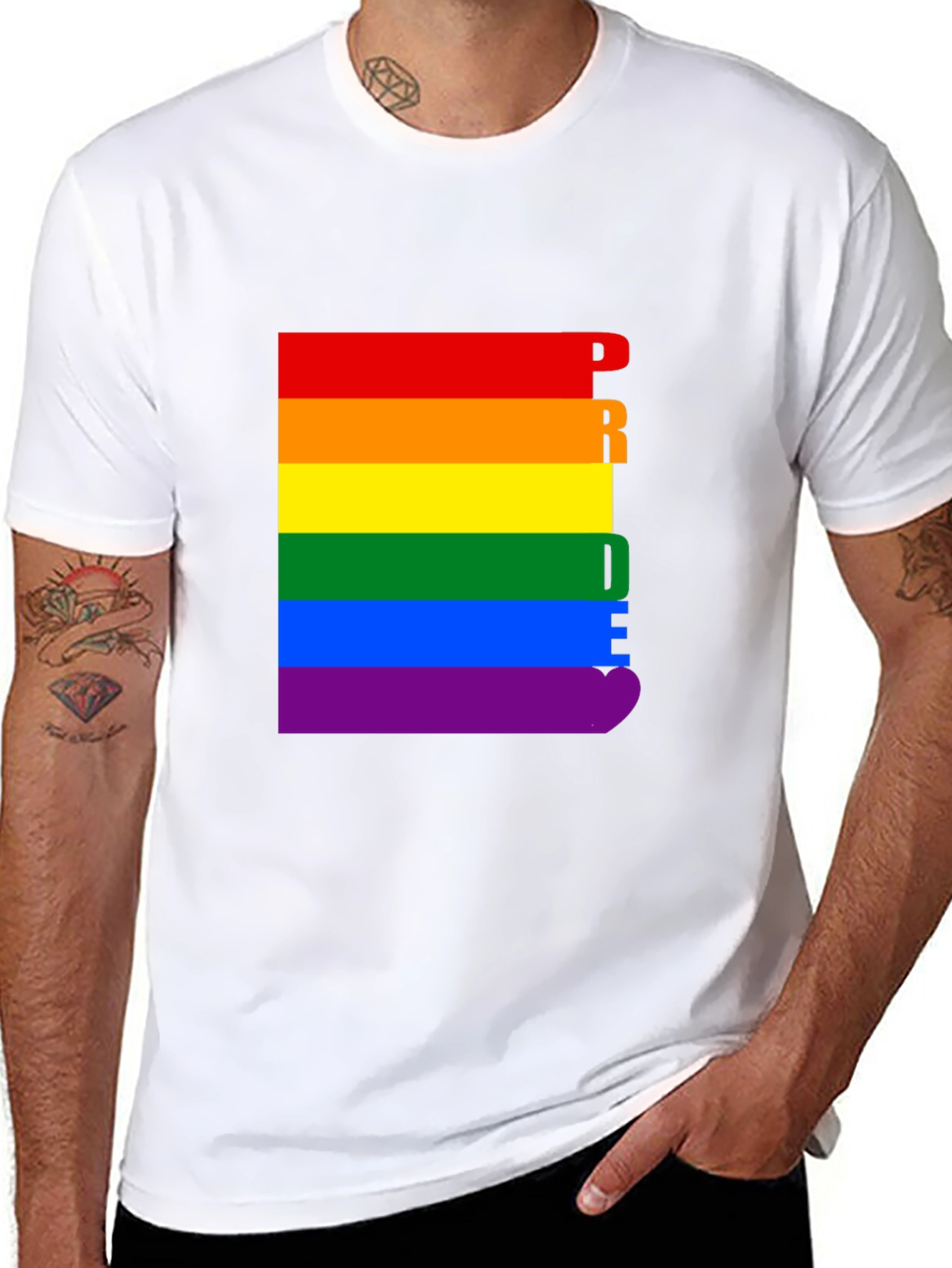 Pride Rainbow T-Shirt - Celebrate Love & Equality