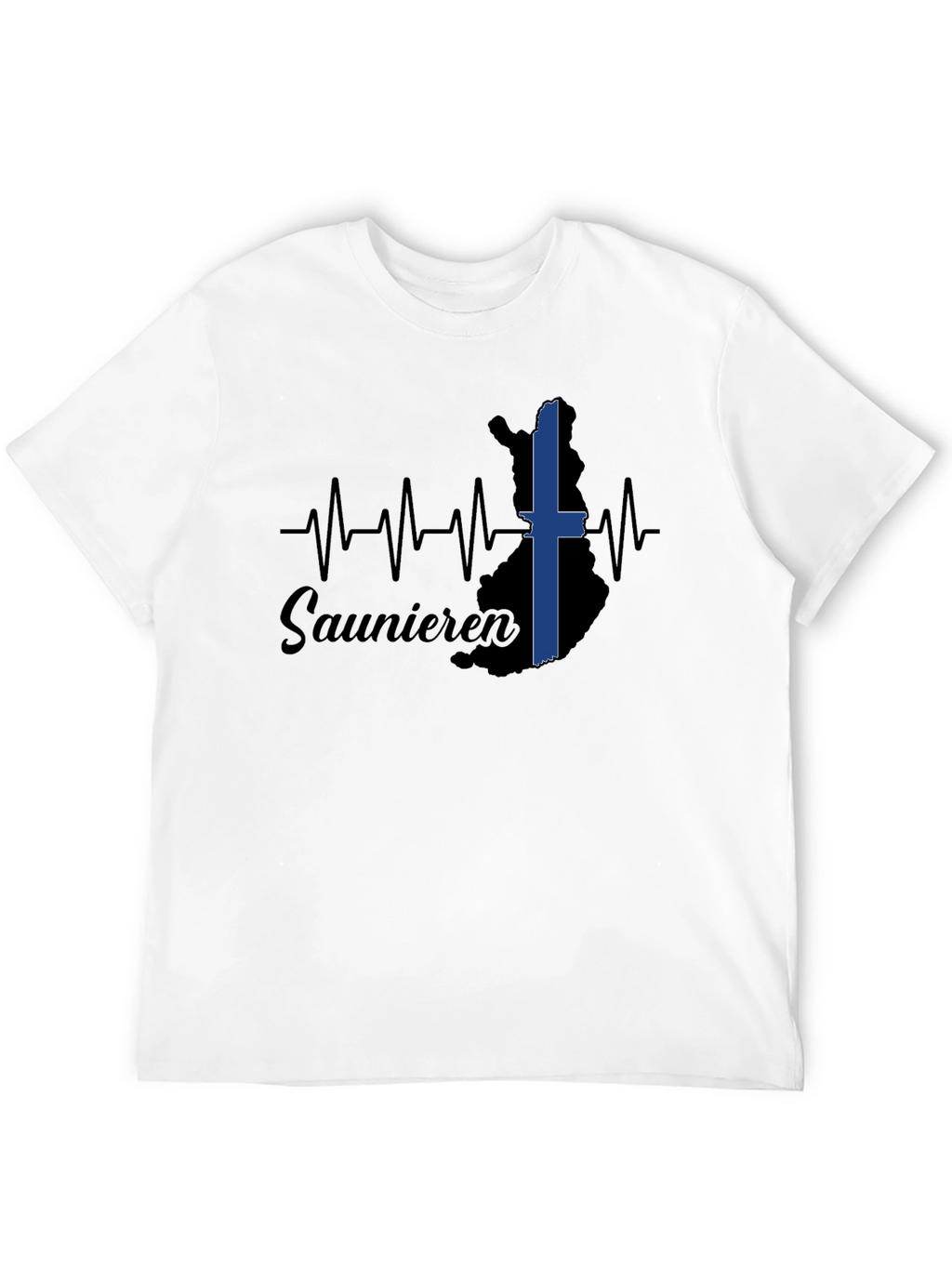 Saunieren Finland T-Shirt - Black