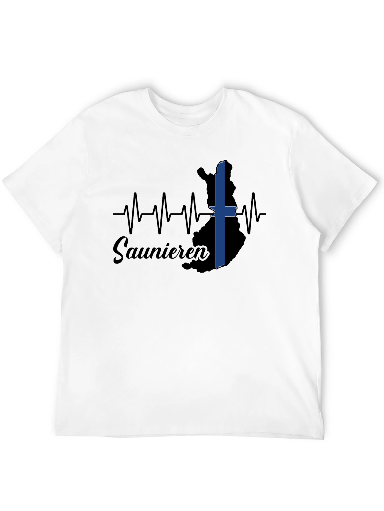 Saunieren Finland T-Shirt - Black