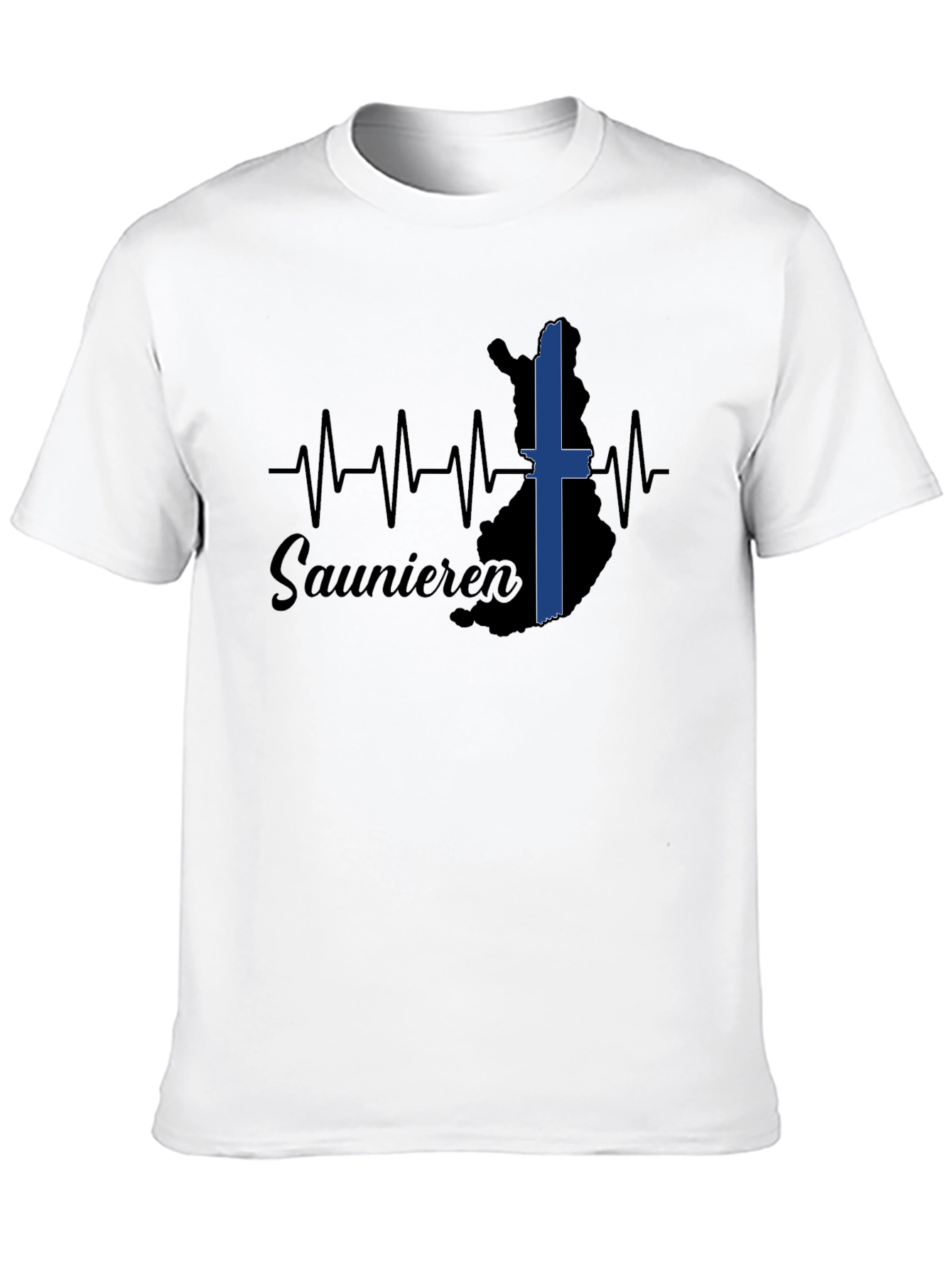 Saunieren Finland T-Shirt - Black