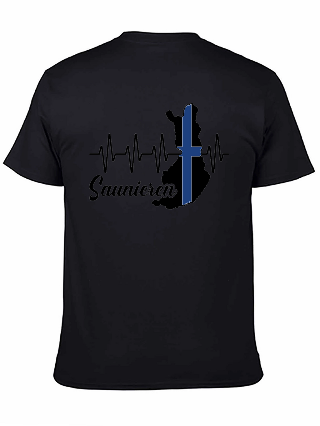 Saunieren Finland T-Shirt - Black
