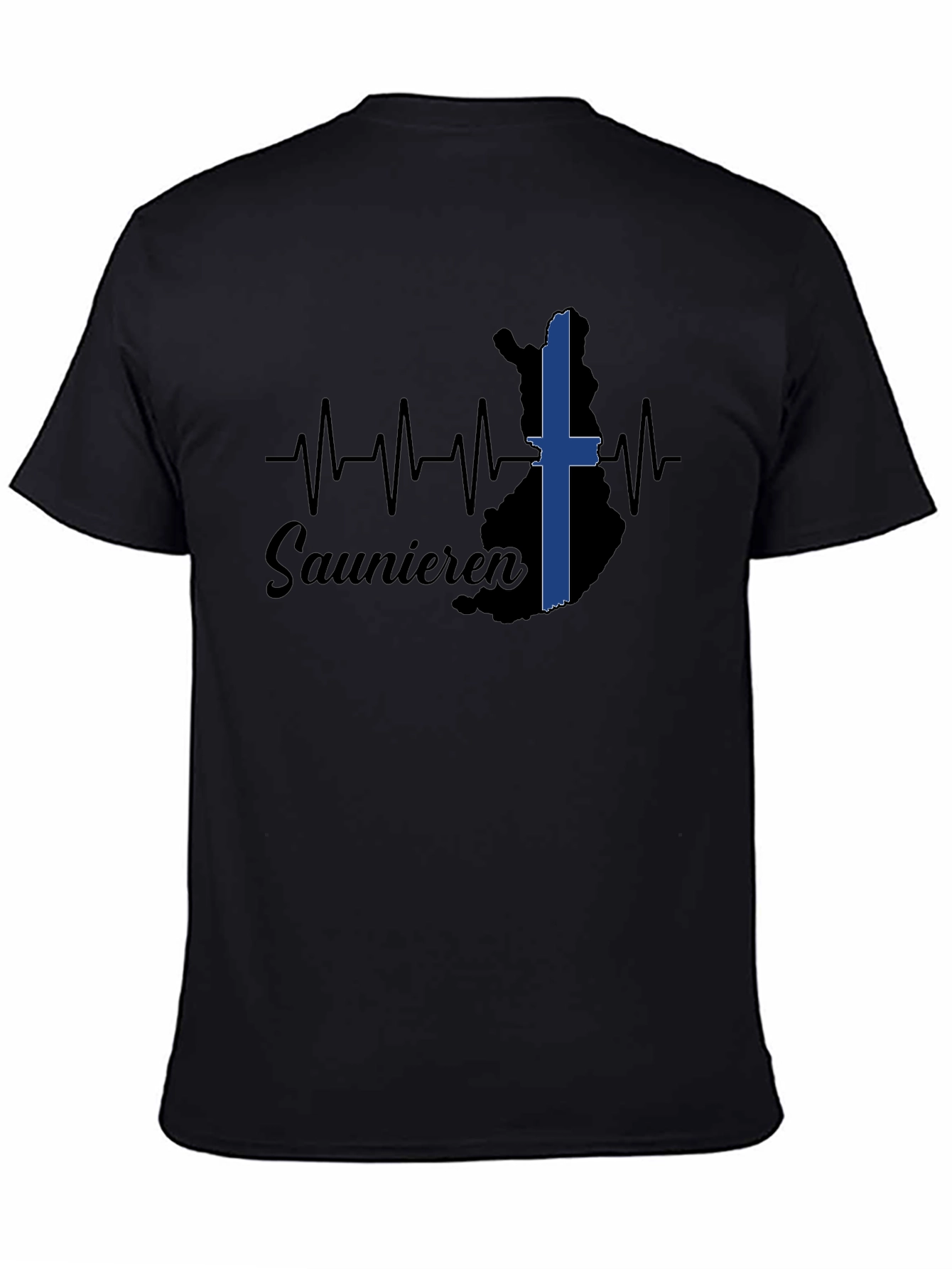 Saunieren Finland T-Shirt - Black