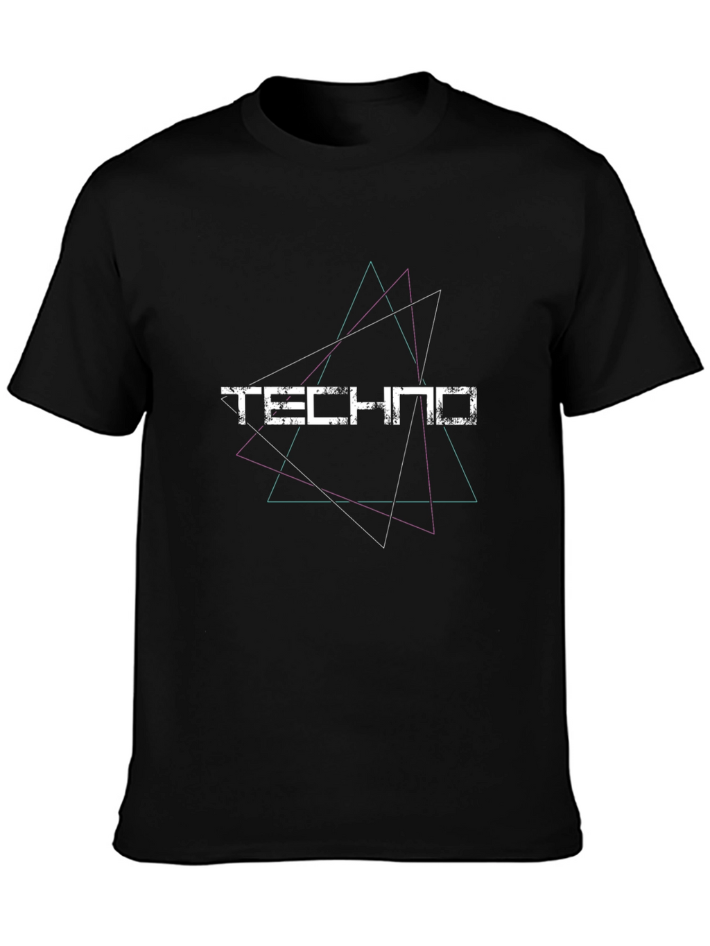 Techno Graphic Tee - Modern Style