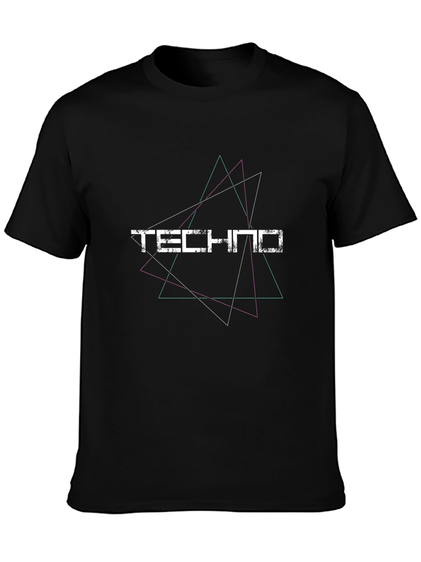 Techno Graphic Tee - Modern Style