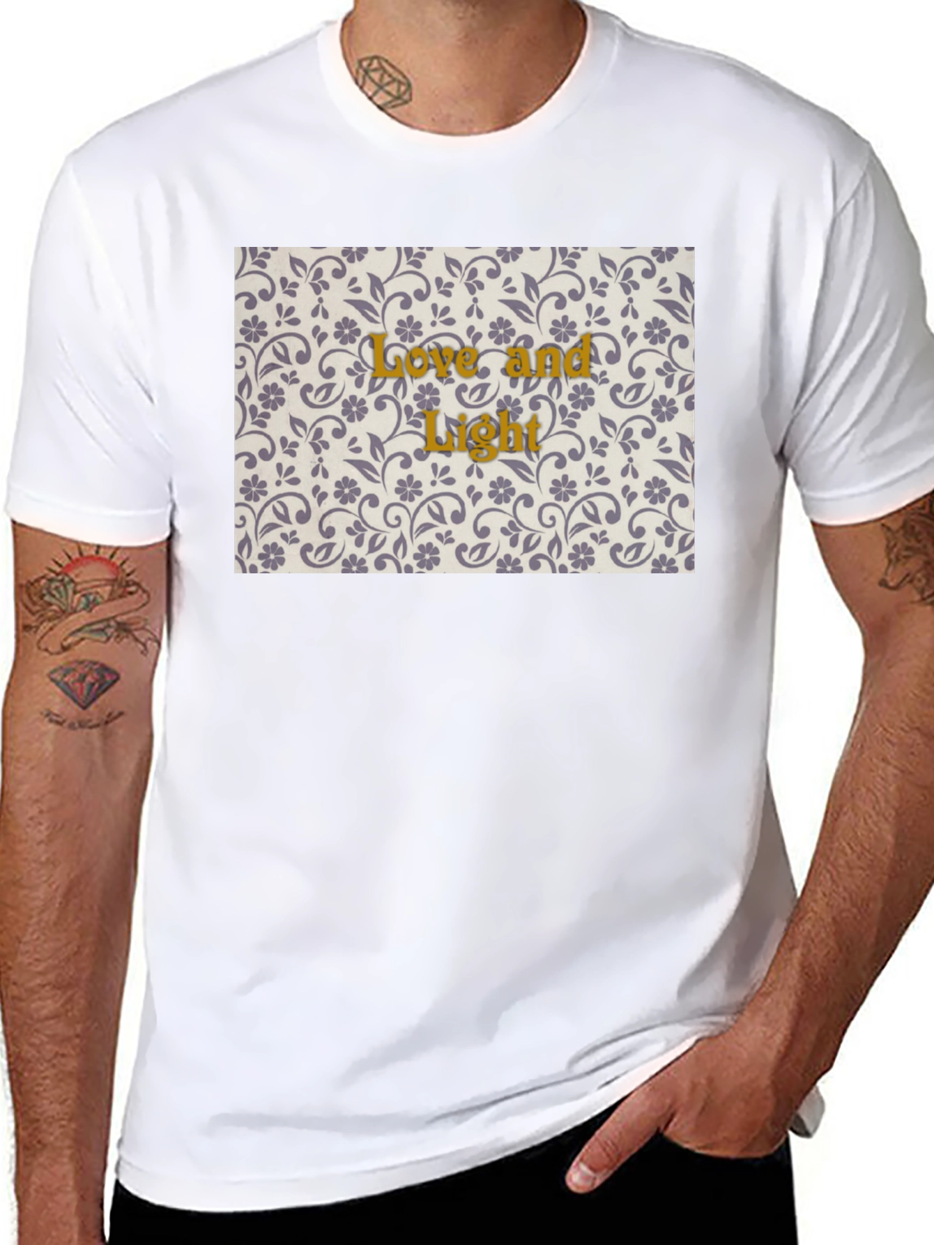 Love & Light Floral T-Shirt