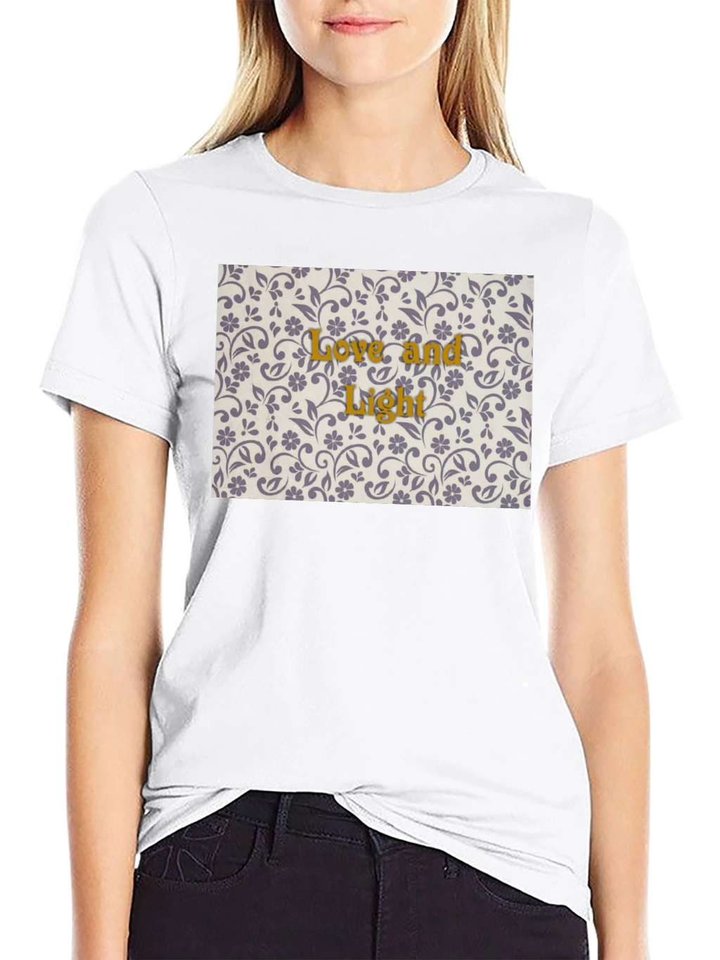 Love & Light Floral T-Shirt