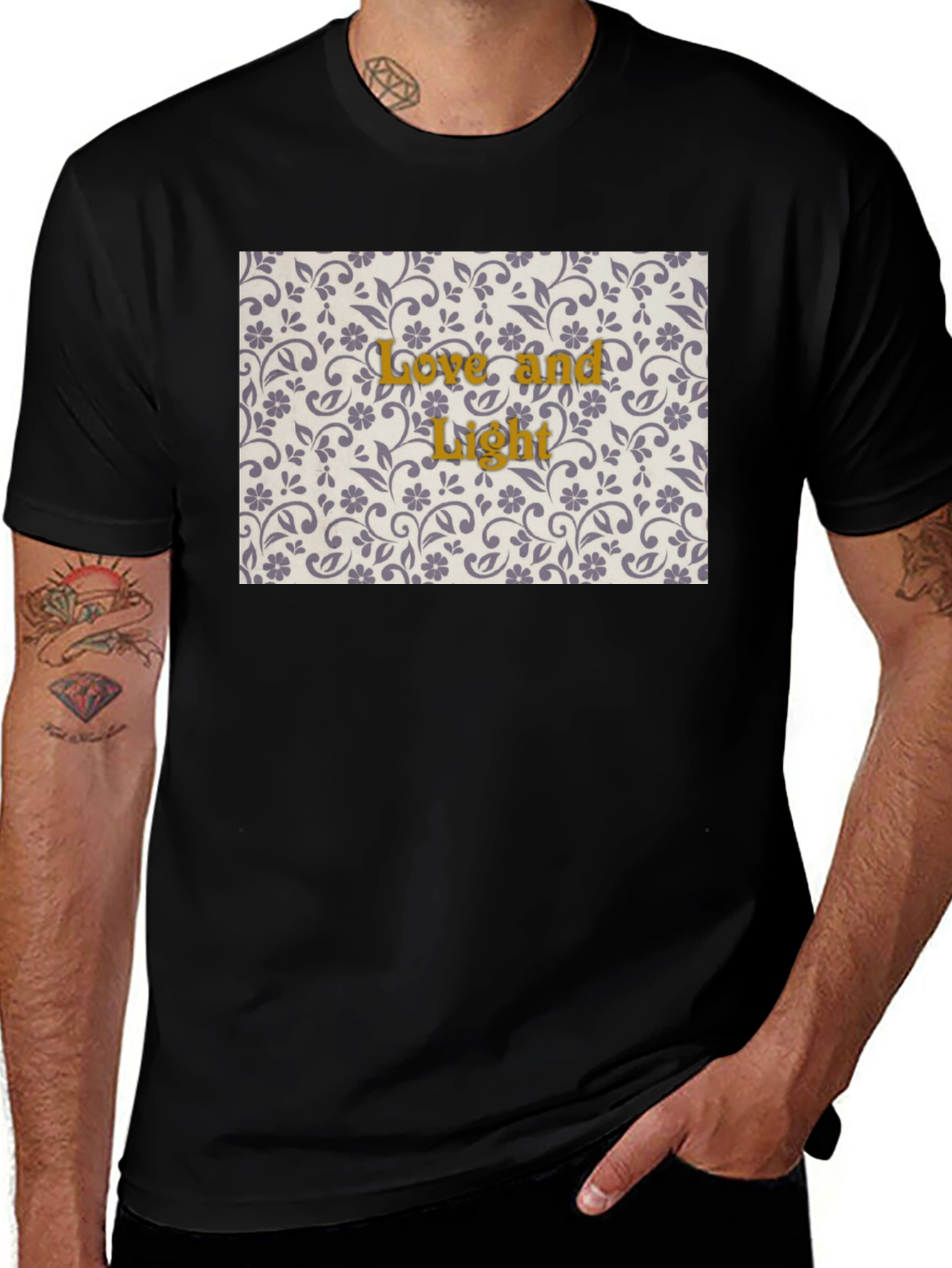 Love & Light Floral T-Shirt