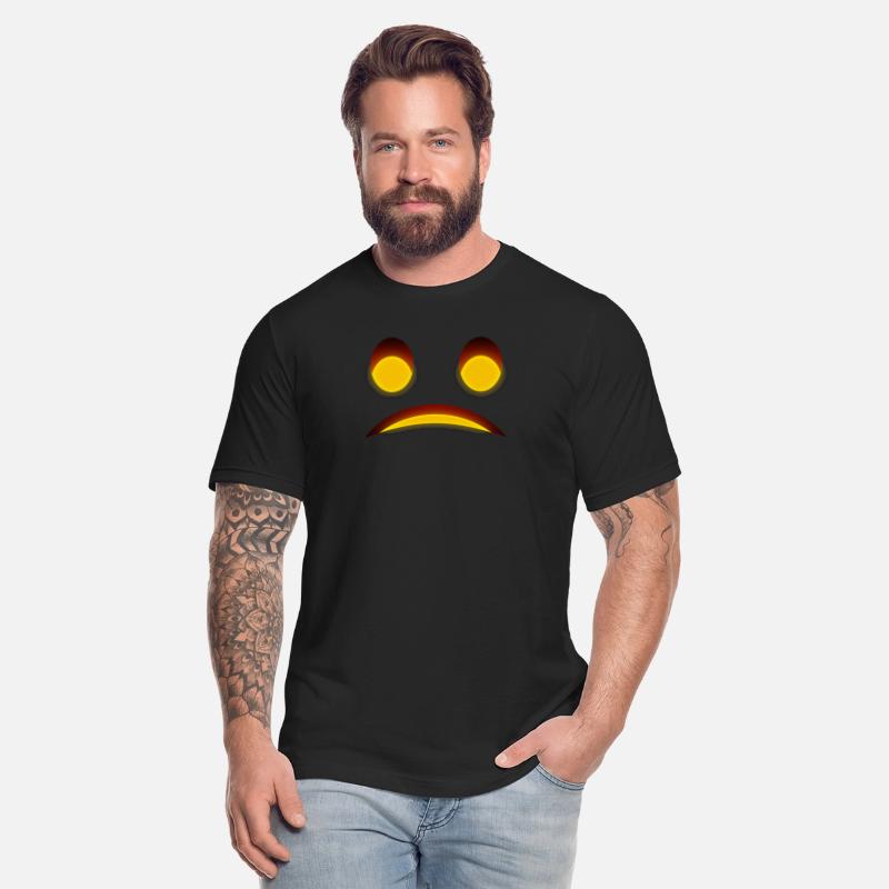 Lantern Pumpkin Face, Sad Friendly Pumpkin