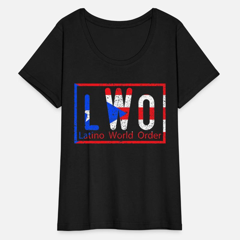 Latino world order Puerto Rico blue