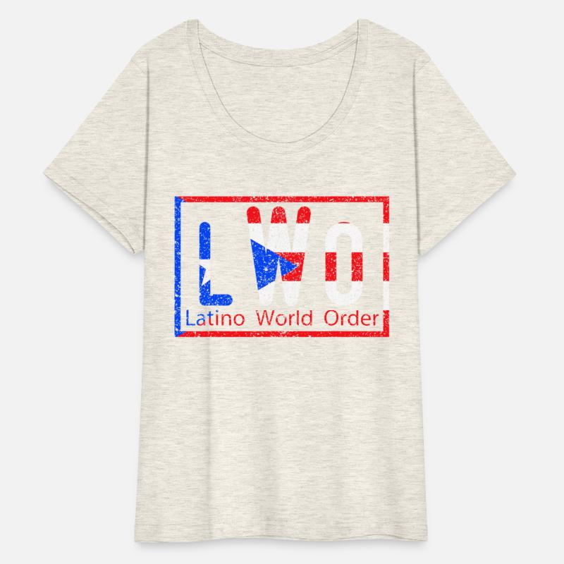Latino world order Puerto Rico blue