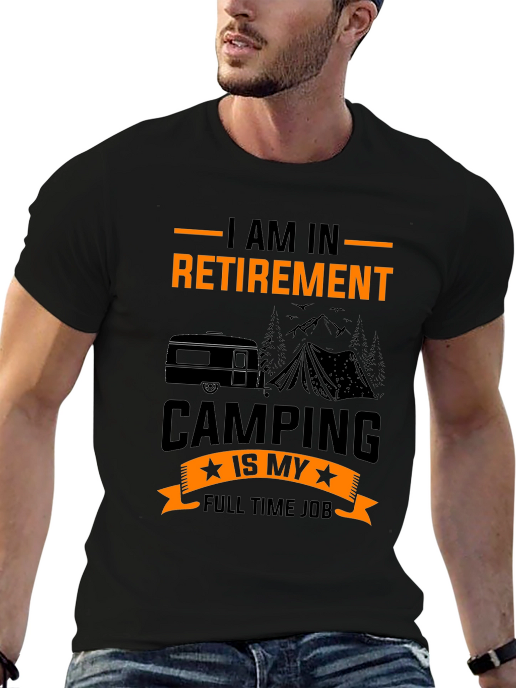 Retirement Camping T-Shirt