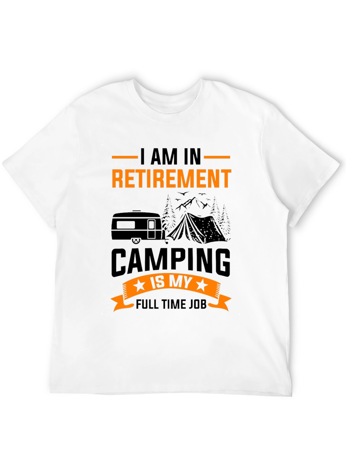 Retirement Camping T-Shirt