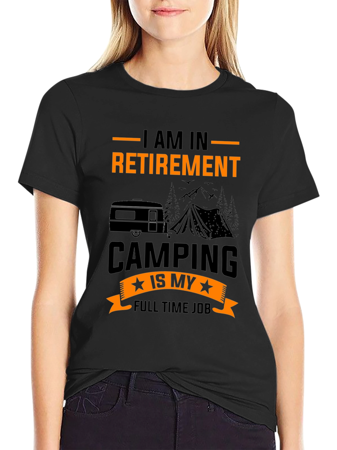 Retirement Camping T-Shirt