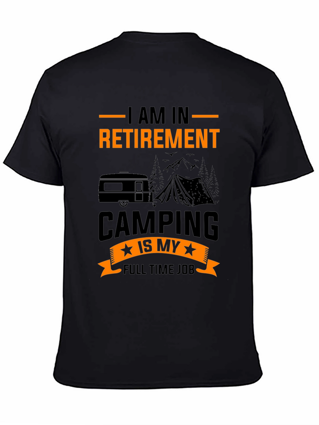 Retirement Camping T-Shirt