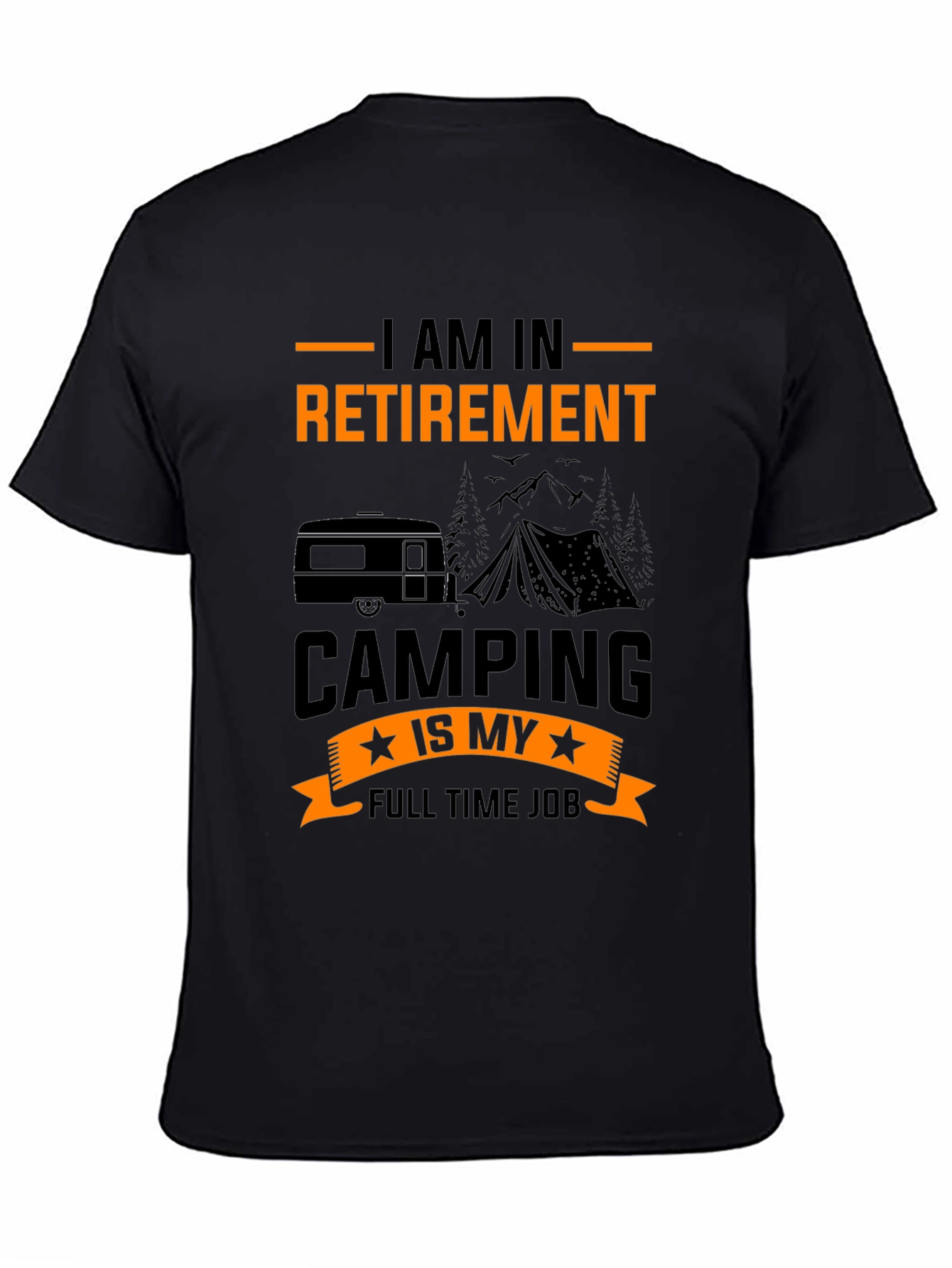 Retirement Camping T-Shirt