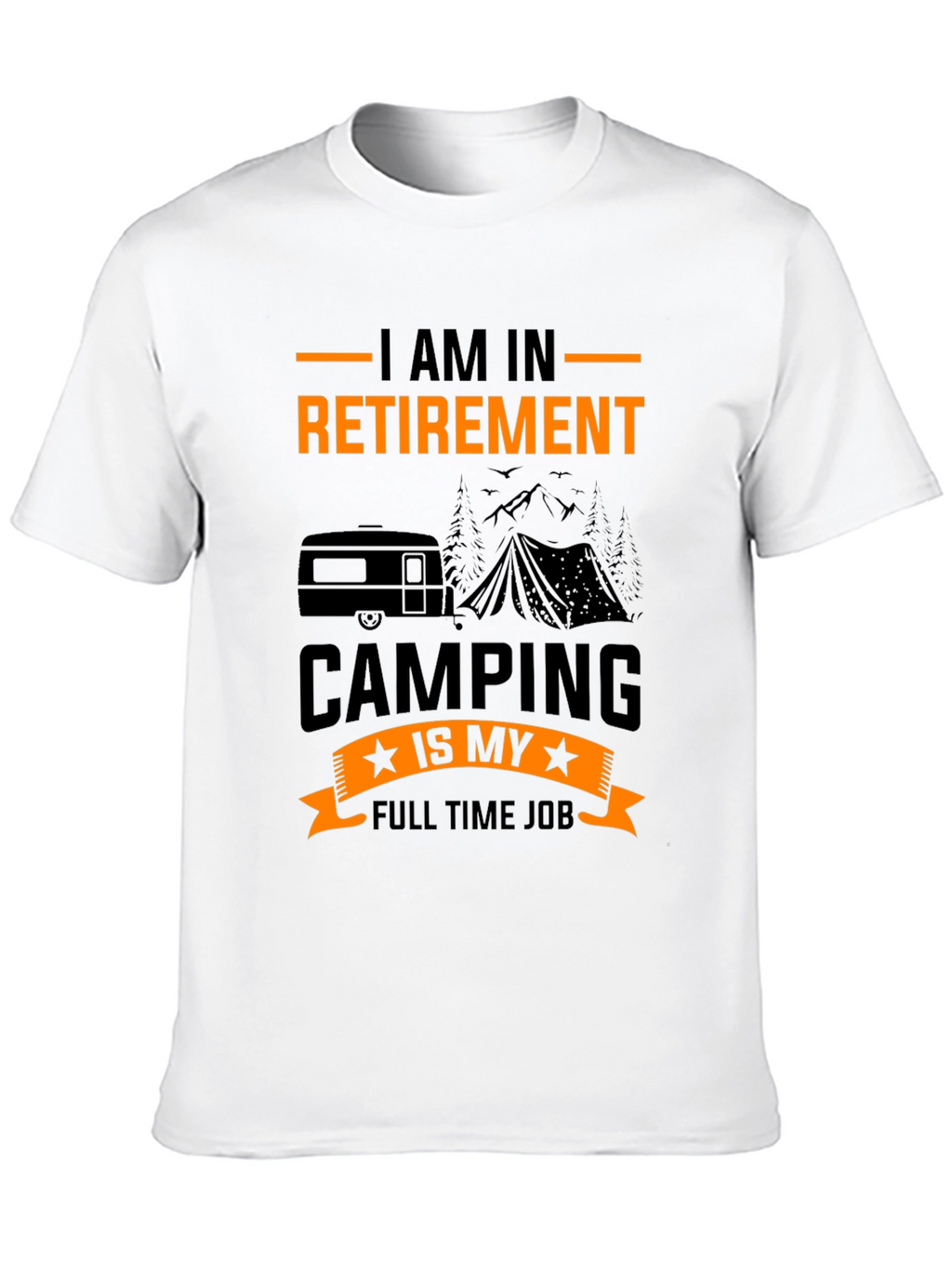 Retirement Camping T-Shirt