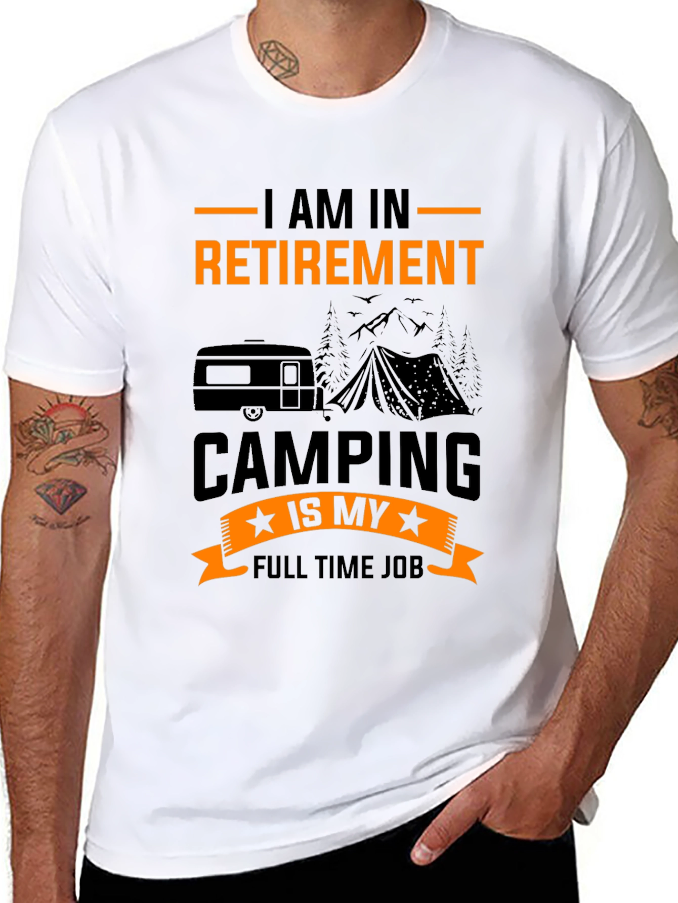 Retirement Camping T-Shirt