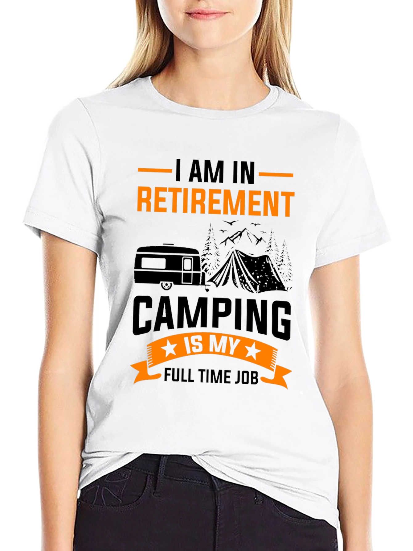 Retirement Camping T-Shirt