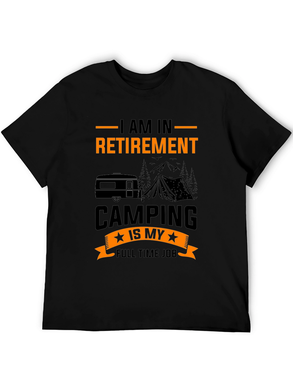 Retirement Camping T-Shirt
