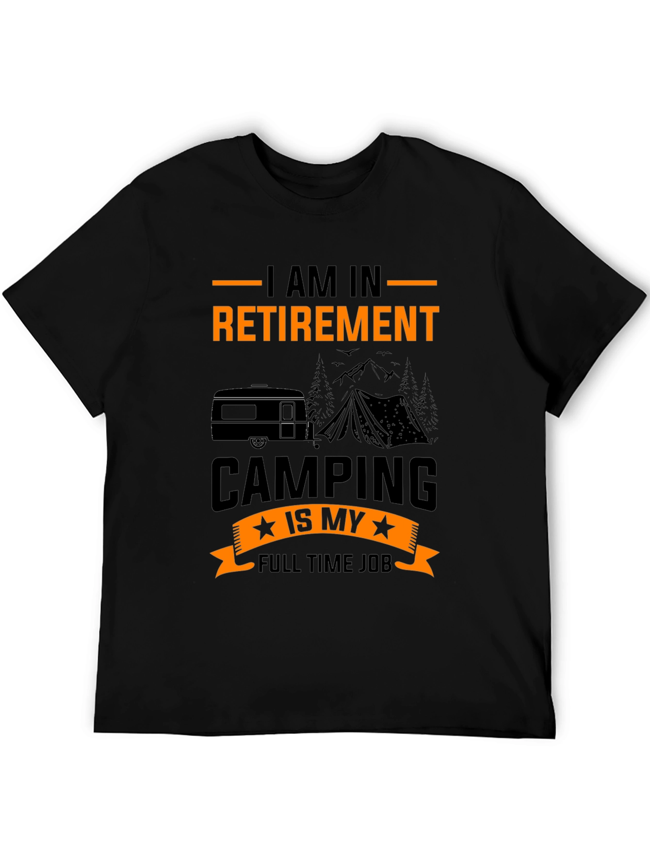 Retirement Camping T-Shirt