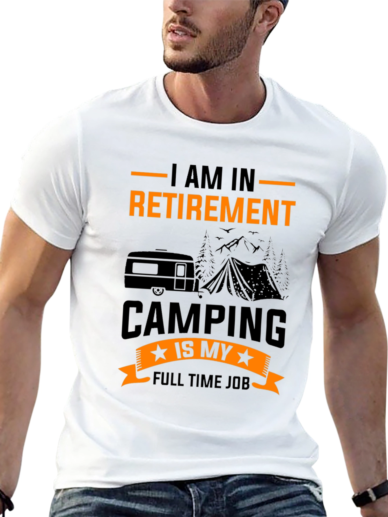 Retirement Camping T-Shirt