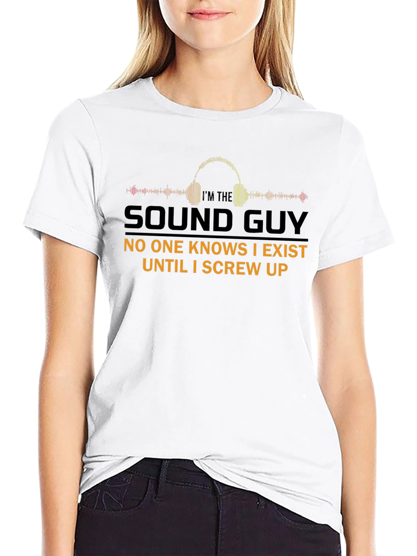 Im The Sound Guy T-Shirt Funny Audio Engineer Tee