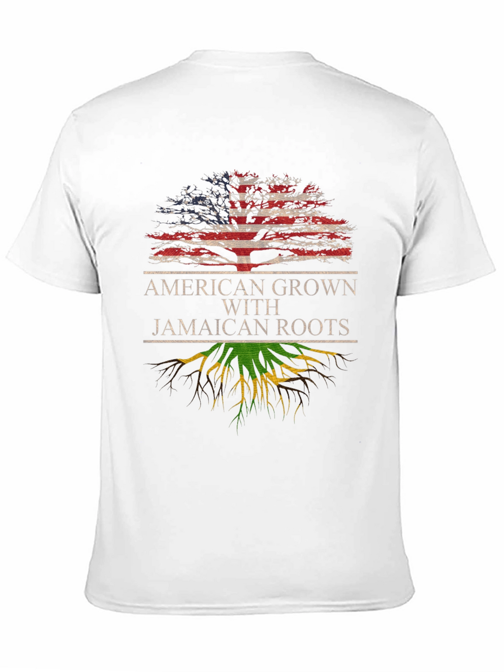 American Grown Jamaican Roots Graphic Tee