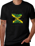 Black T-Shirt Jamaican Black River Mind
