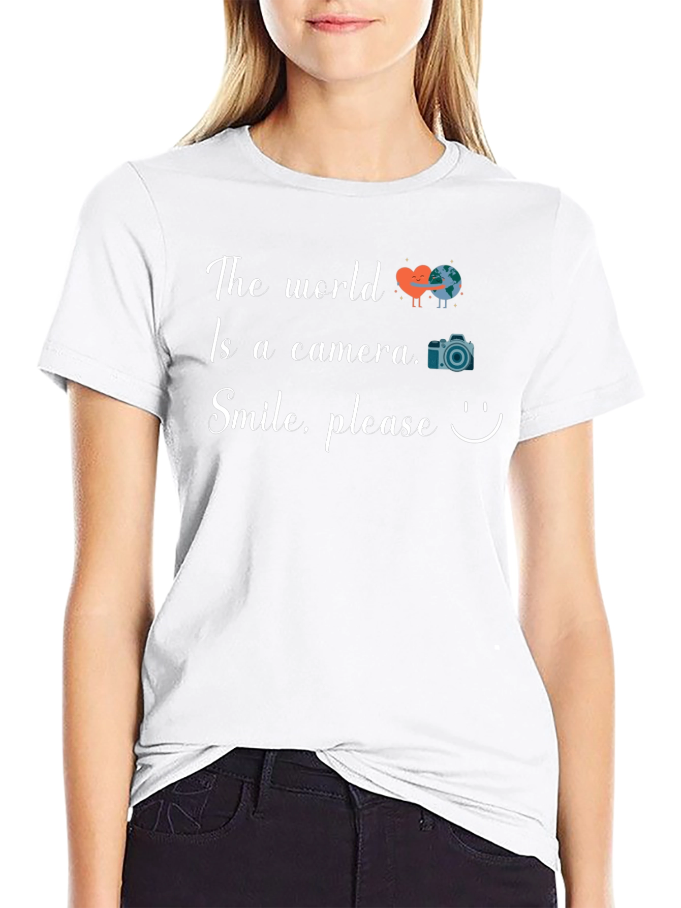 The World is a Camera Graphic T-Shirt