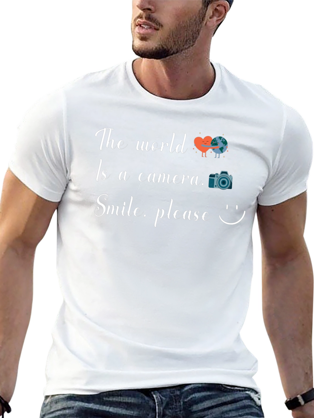 The World is a Camera Graphic T-Shirt