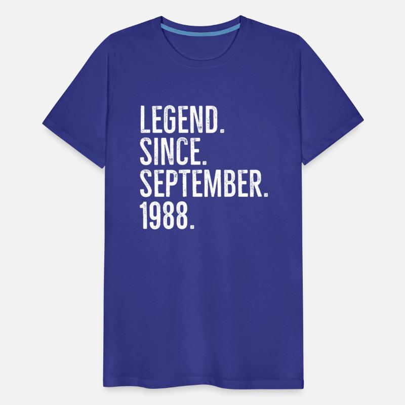 Legend Since September 1988