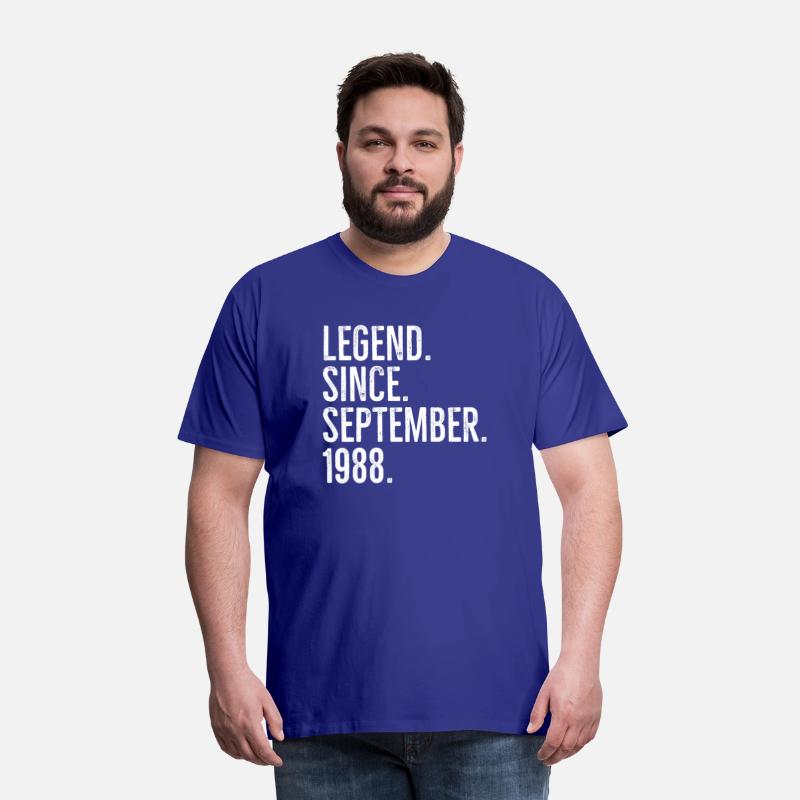 Legend Since September 1988