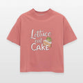 Lettuce Eat Cake Foodie Print - Funny Cake & Salad