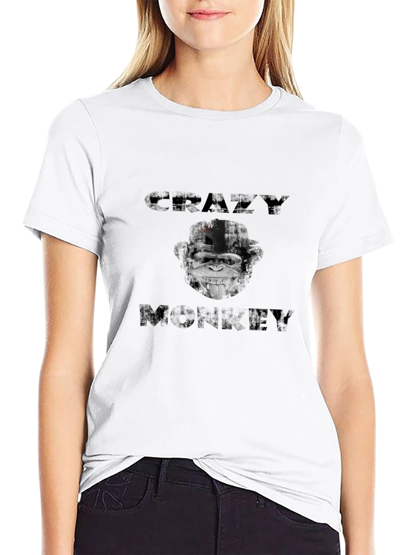 Crazy Monkey Graphic Tee