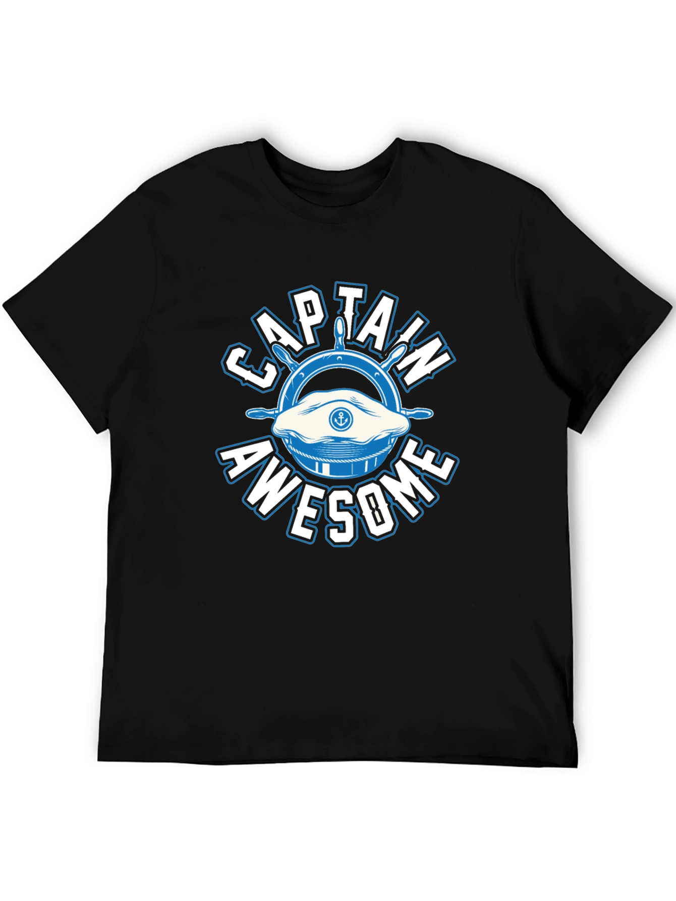 Captain Awesome Graphic T-Shirt - Nautical Tee