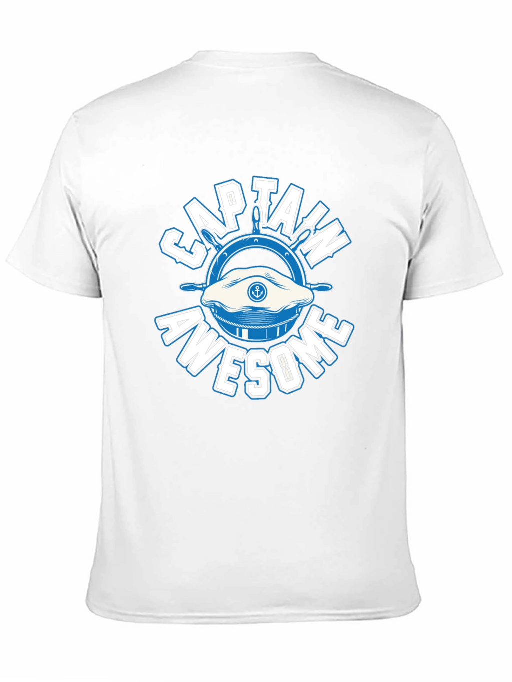 Captain Awesome Graphic T-Shirt - Nautical Tee