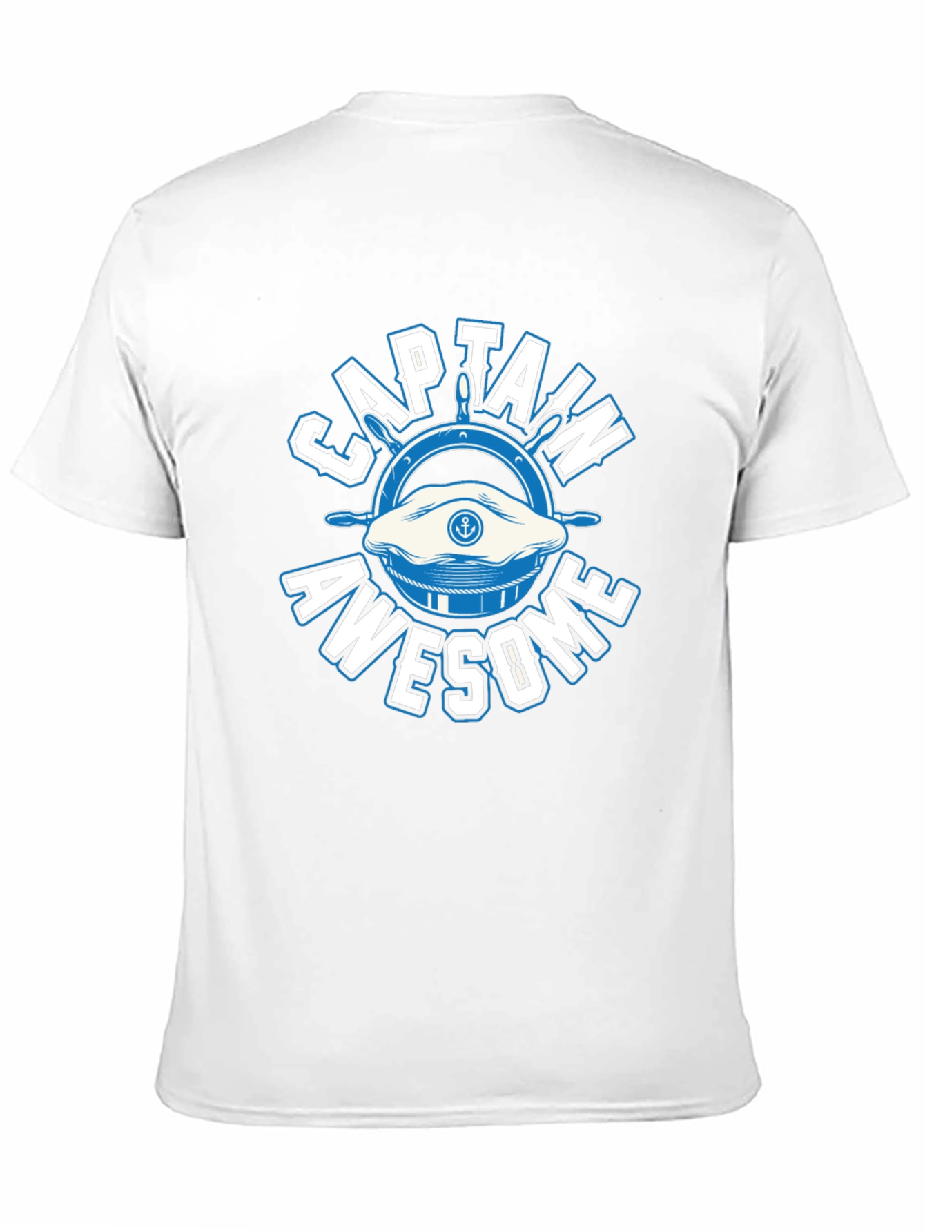 Captain Awesome Graphic T-Shirt - Nautical Tee