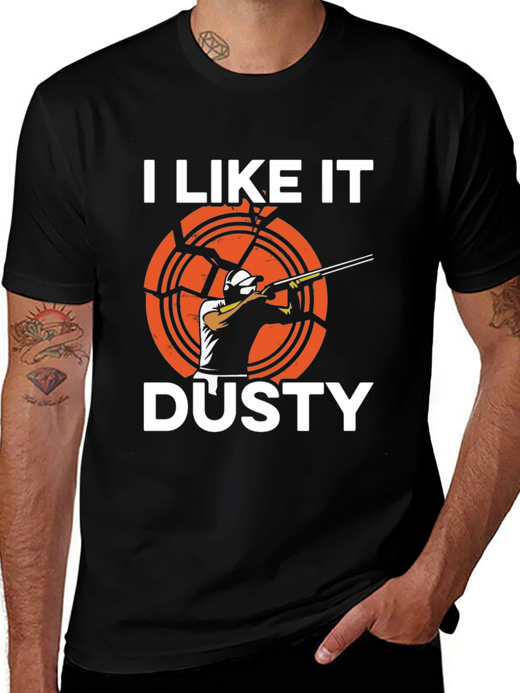 I Like It Dusty T-Shirt - Skeet Shooting Tee