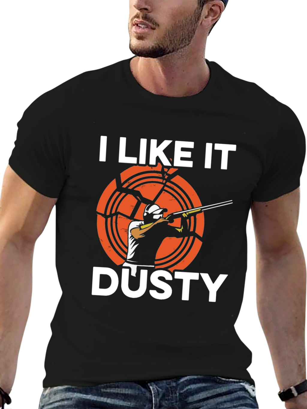 I Like It Dusty T-Shirt - Skeet Shooting Tee