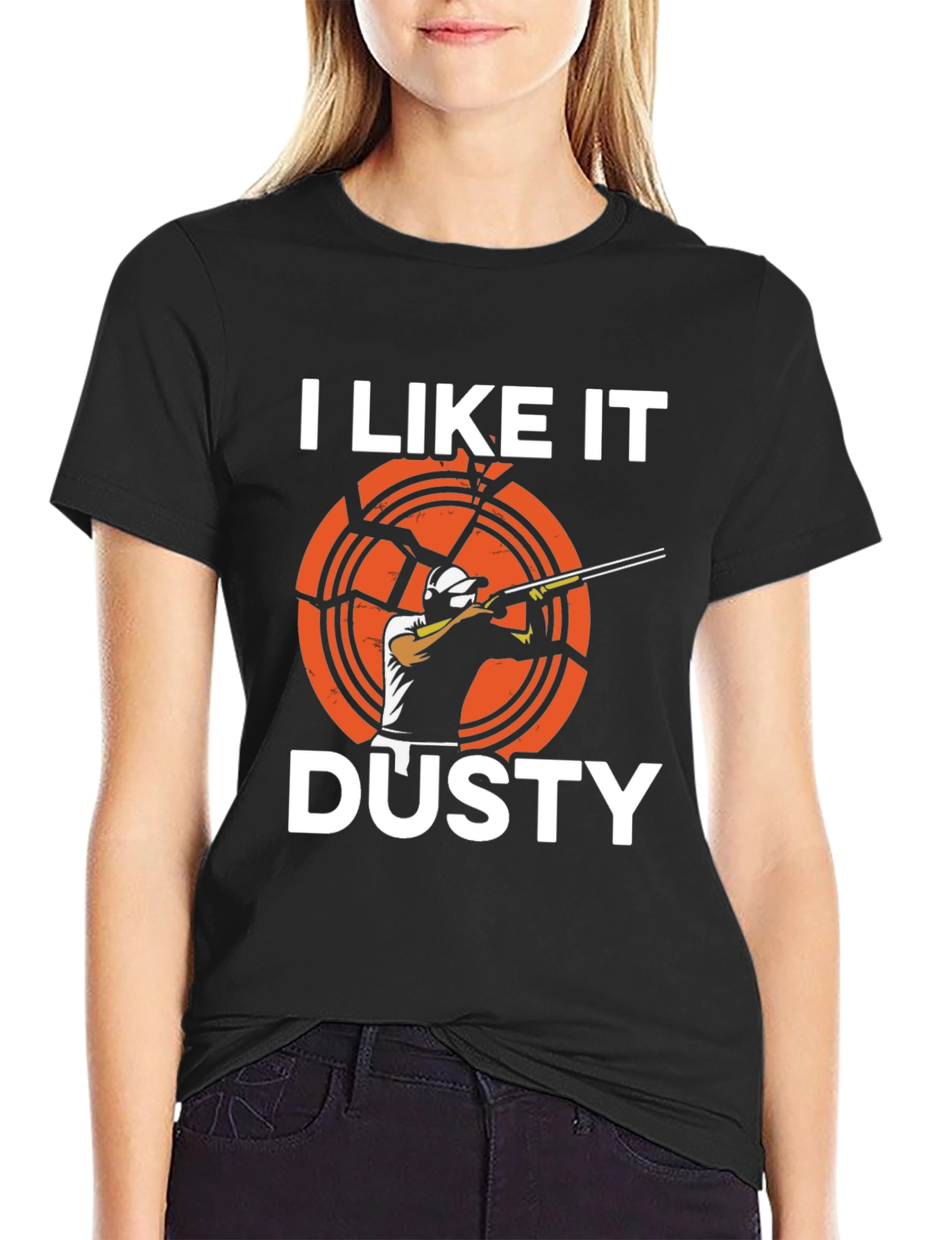 I Like It Dusty T-Shirt - Skeet Shooting Tee